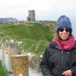 Me at the Cliffs of Moher!  Freezing in June!